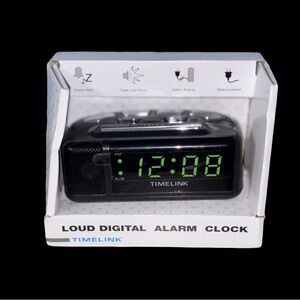 Timelink loud digital alarm clock